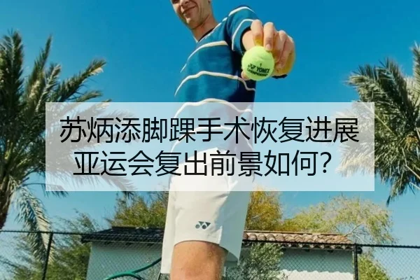 苏炳添脚踝手术恢复进展 亚运会复出前景如何？